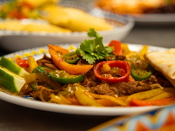 Selfup Mexican Class | Beef Fajitas