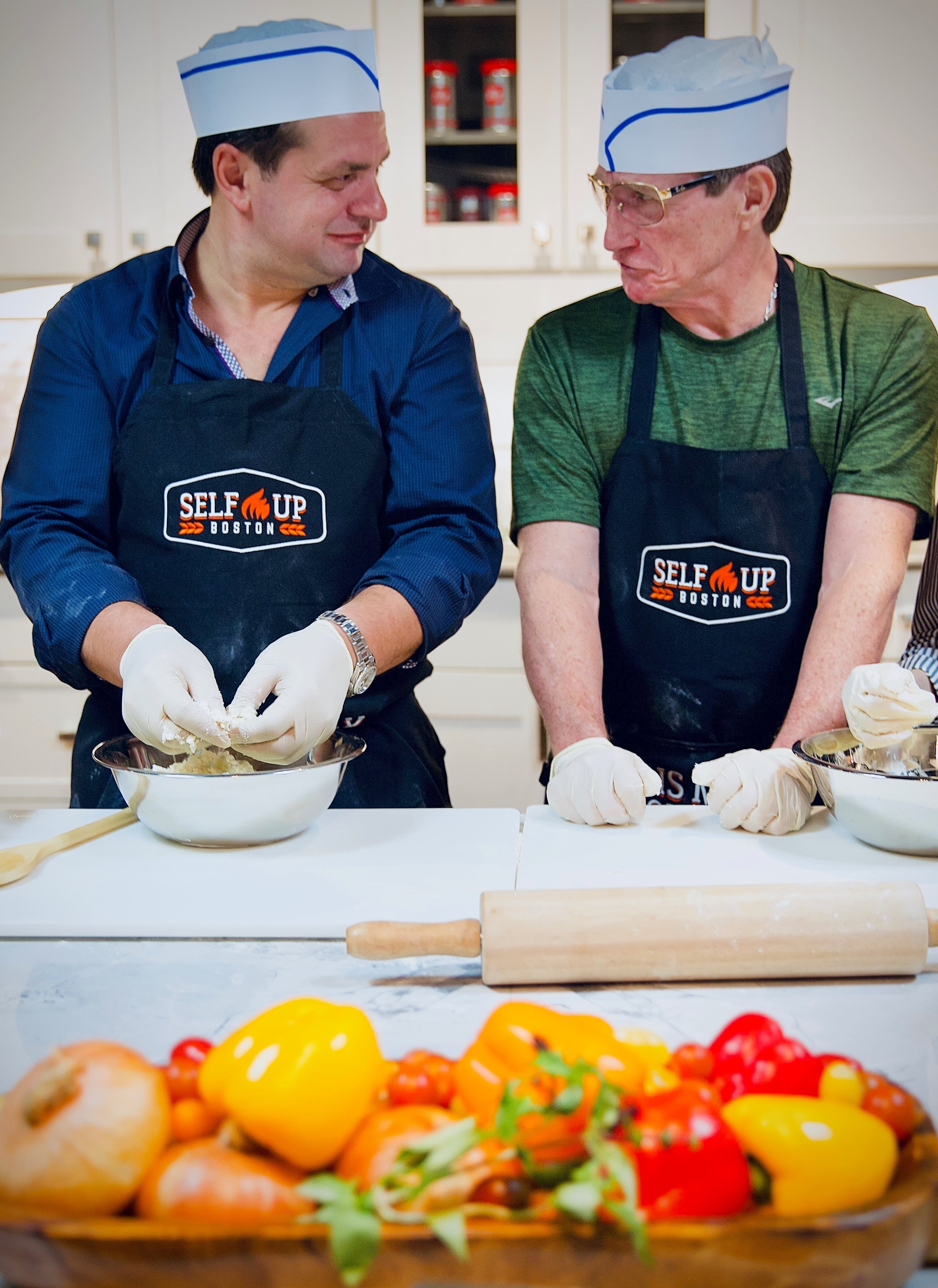 Italian Cooking Class | people cooking pasta