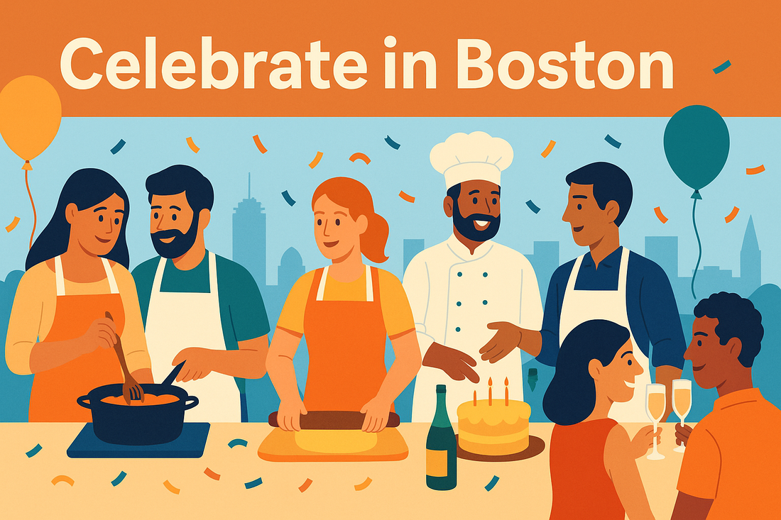 Celebration Cooking Parties in Boston