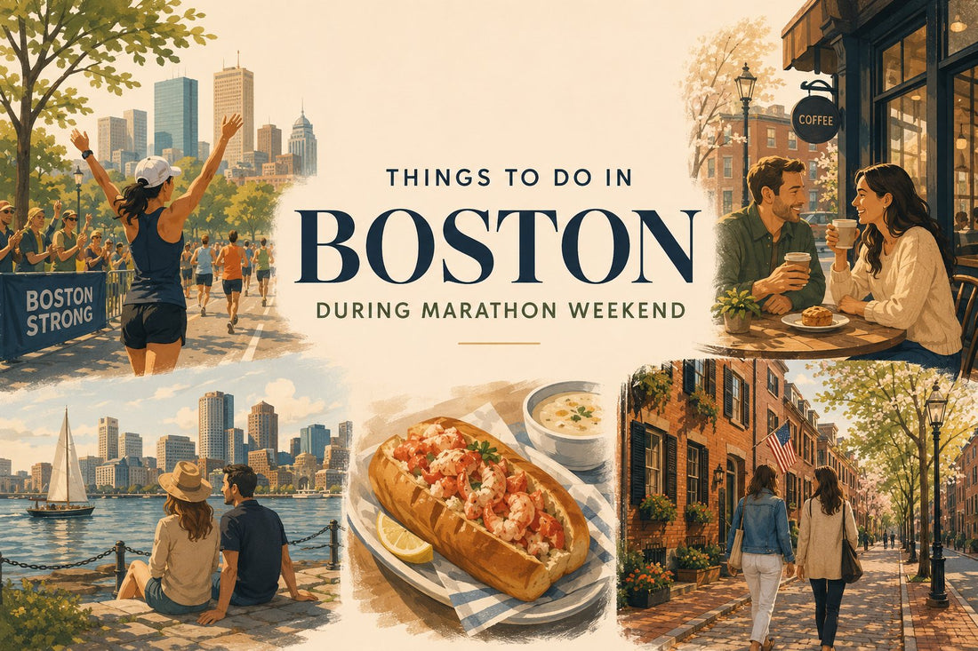What to do in Boston during Marathon weekend illustration