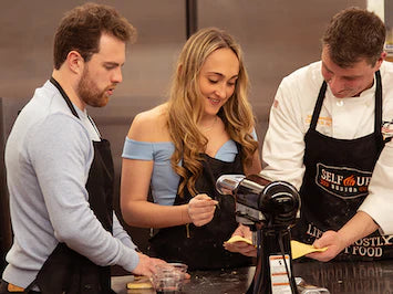 Italian Cooking Classes | People Making Pasta